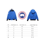 Canada Goose 01 Short Down Jacket Blue