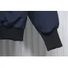 Canada Goose 01 Short Down Jacket Navy Blue