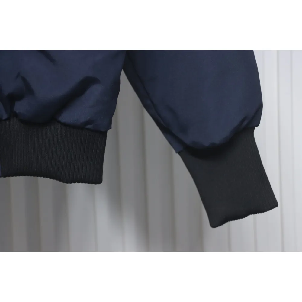 Canada Goose 01 Short Down Jacket Navy Blue