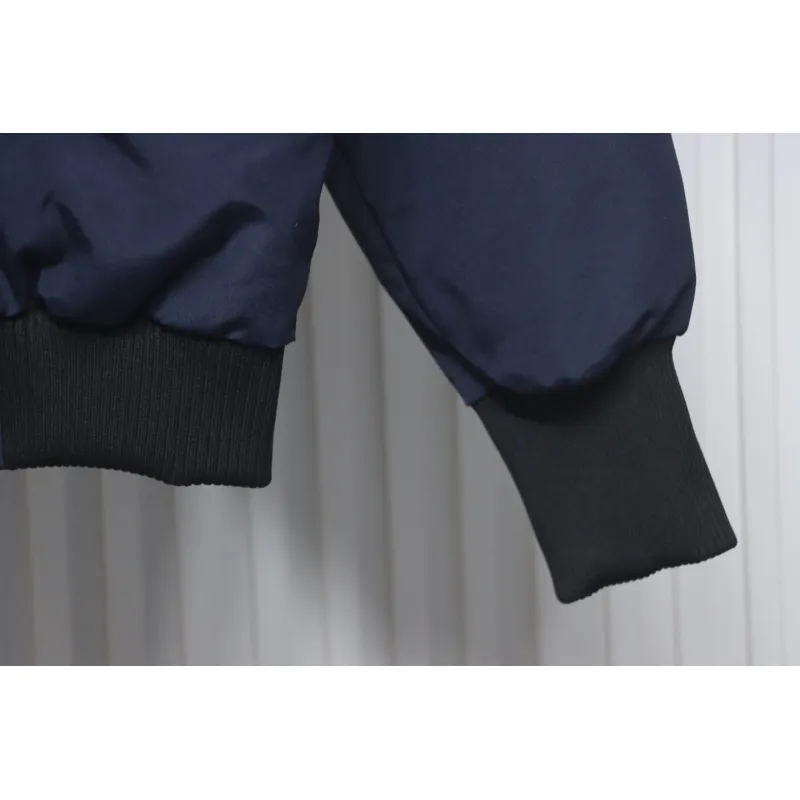 Canada Goose 01 Short Down Jacket Navy Blue