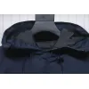 Canada Goose 01 Short Down Jacket Navy Blue