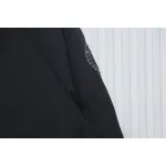 Canada Goose CG Cuffed Solid Color Zip Down Jacket Black 