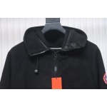 Canada Goose Chilliwack Tweed Fleece Aviator Jacket Black
