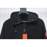 Canada Goose Chilliwack Tweed Fleece Aviator Jacket Black