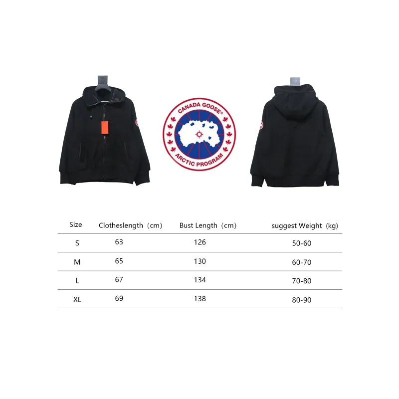 Canada Goose Chilliwack Tweed Fleece Aviator Jacket Black