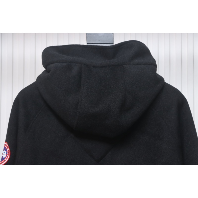 Canada Goose Chilliwack Tweed Fleece Aviator Jacket Black