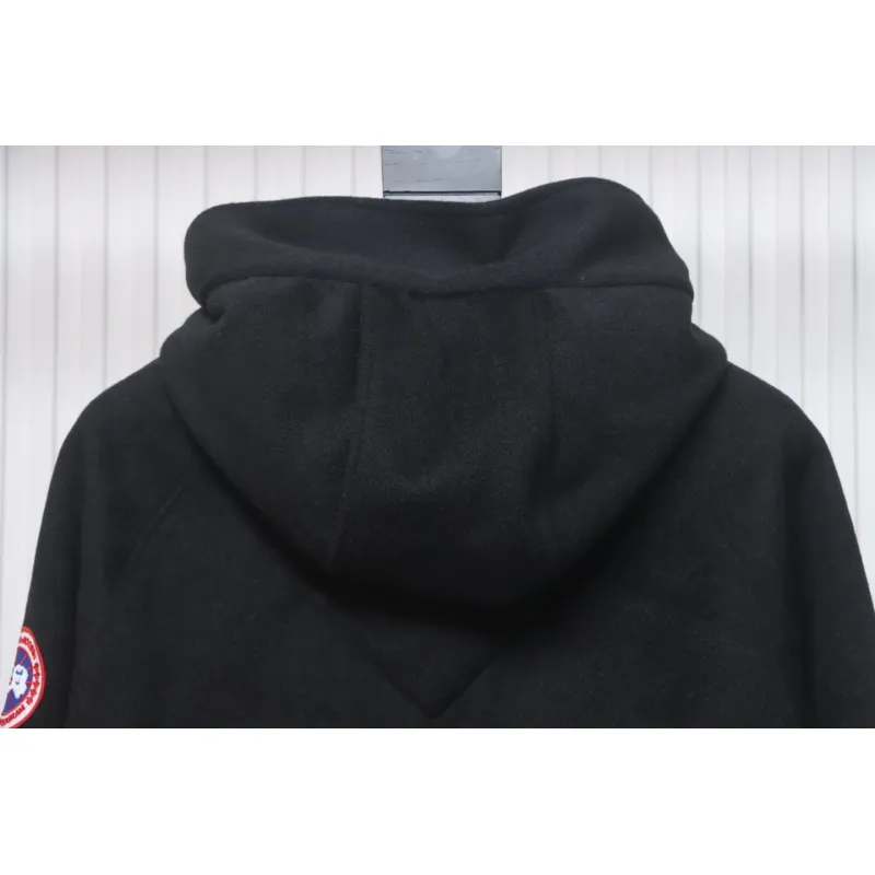 Canada Goose Chilliwack Tweed Fleece Aviator Jacket Black