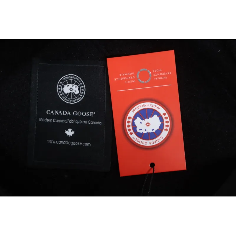 Canada Goose Chilliwack Tweed Fleece Aviator Jacket Black