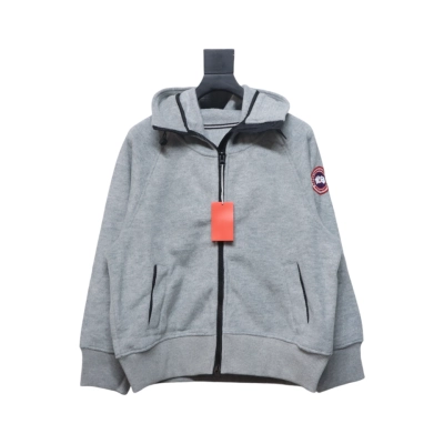 Canada Goose Chilliwack Tweed Fleece Aviator Jacket Grey 01