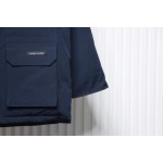 Canada Goose Down Jacket Navy  Blue