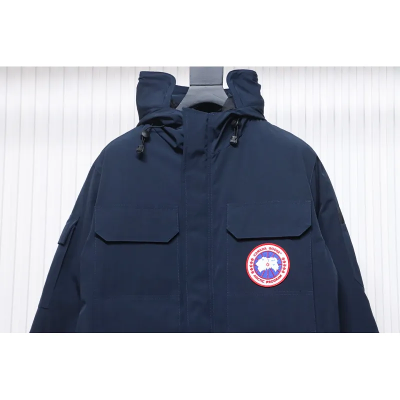 Canada Goose Down Jacket Navy  Blue