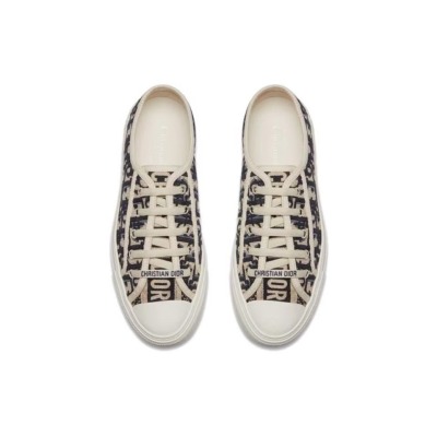 Dior Walk'N'Dior Oblique Navy Canvas KCK211OBE_S56B 02