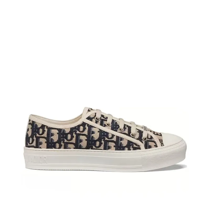 Dior Walk'N'Dior Oblique Navy Canvas KCK211OBE_S56B