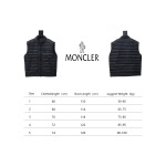 Moncler Classic Down  Vest Black