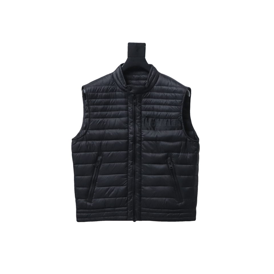 Moncler Classic Down Vest Black