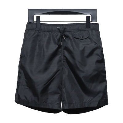 Moncler Classic Pocket Logo Woven Shorts Black 02