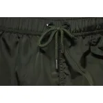 Moncler Classic Pocket Logo Woven Shorts Green