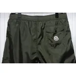 Moncler Classic Pocket Logo Woven Shorts Green