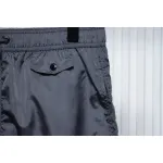 Moncler Classic Pocket Logo Woven Shorts Grey