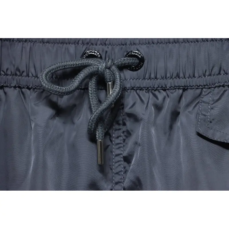 Moncler Classic Pocket Logo Woven Shorts Grey