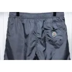 Moncler Classic Pocket Logo Woven Shorts Grey