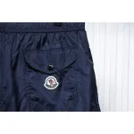 Moncler Classic Pocket Logo Woven Shorts Navy