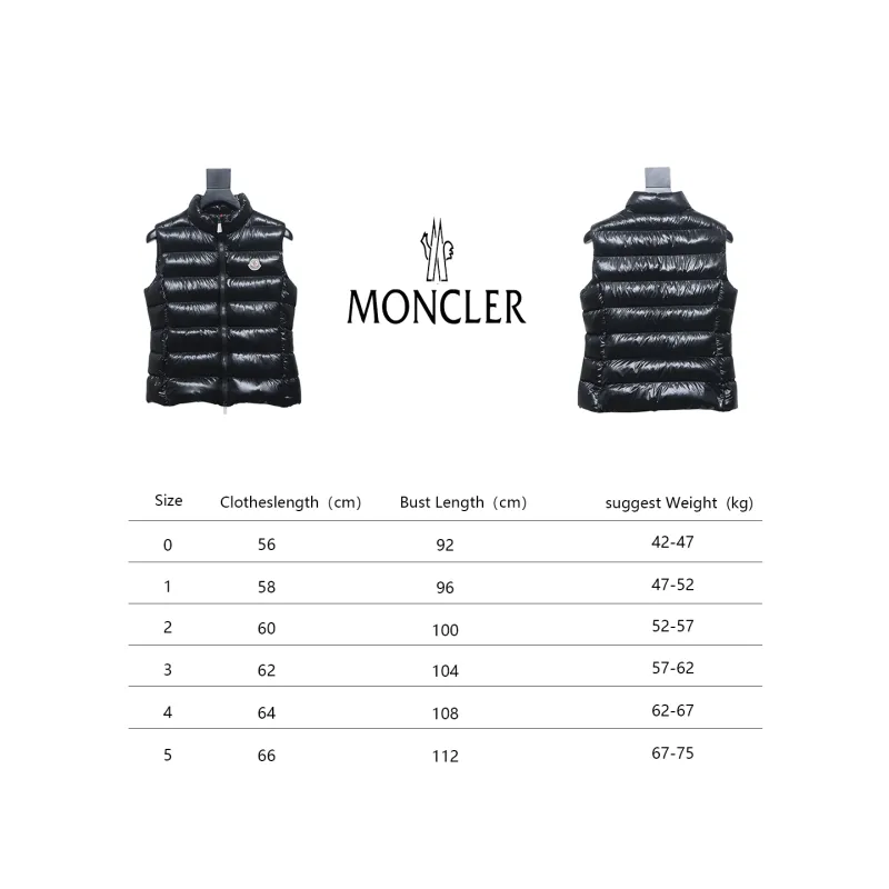 Moncler Ghany Women's Stand-up Down Vest