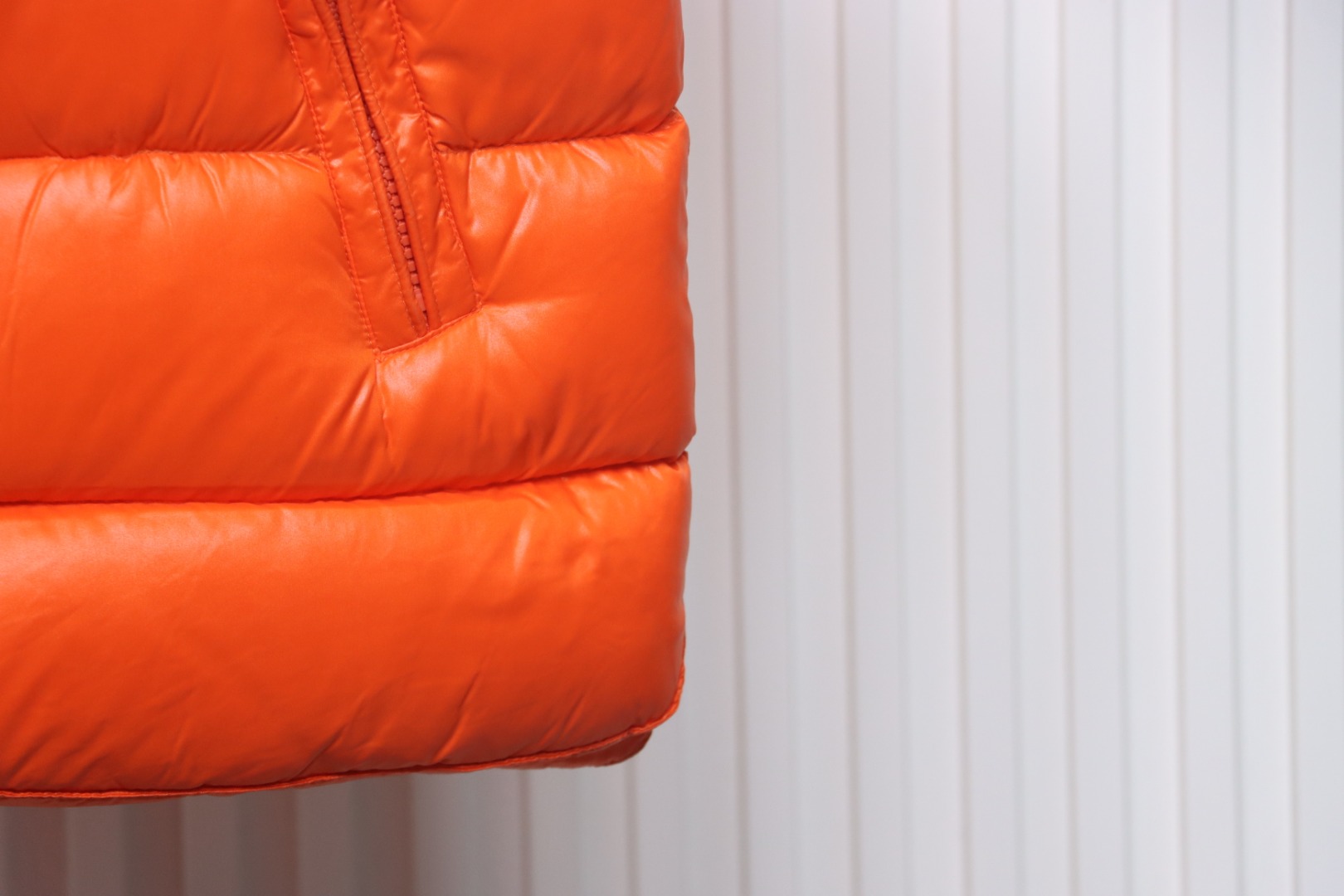 Moncler men's orange vest