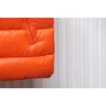 Moncler men's orange vest