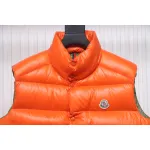 Moncler men's orange vest