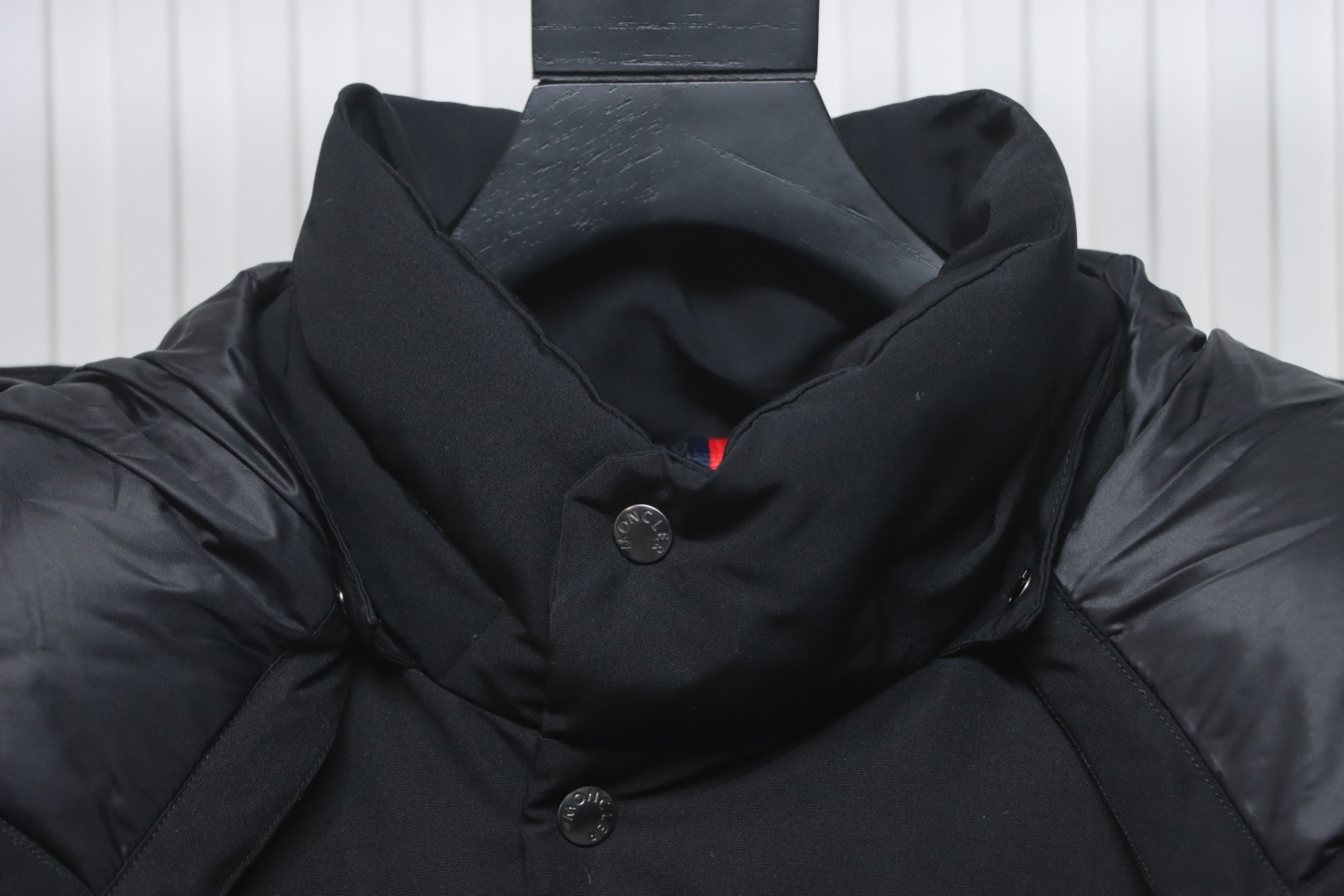 Moncler men's masac work down jacket black