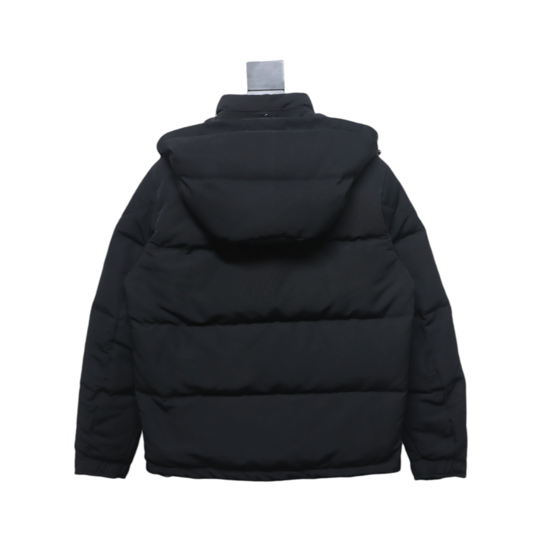 Moncler men's masac work down jacket black