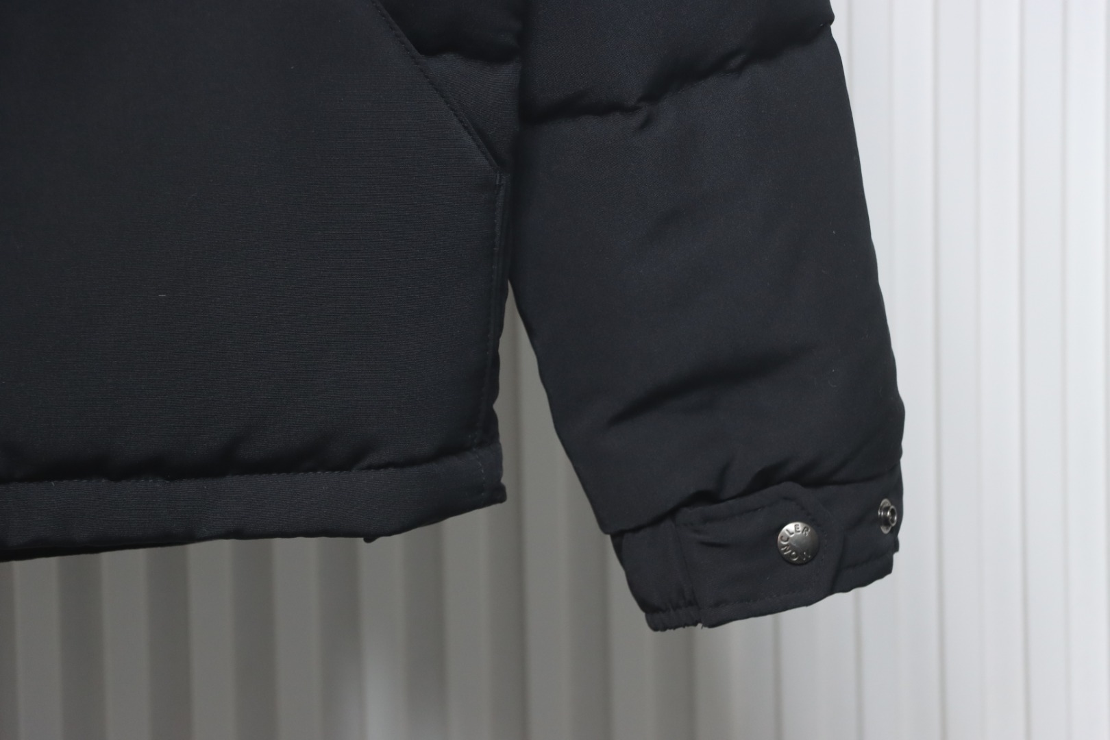 Moncler men's masac work down jacket black
