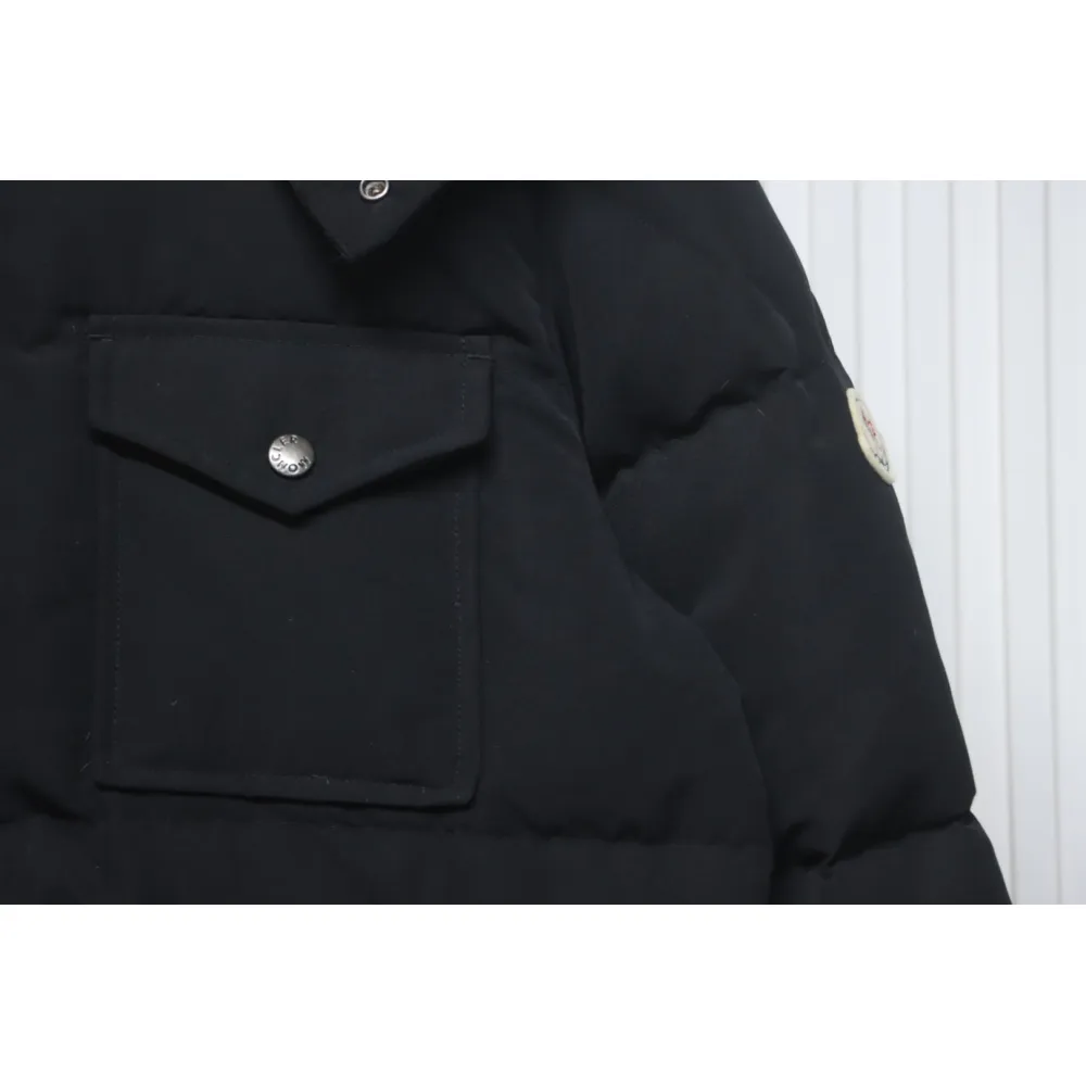  Moncler men's masac work down jacket black