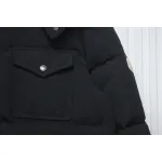  Moncler men's masac work down jacket black