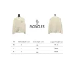  Moncler Sheepskin Wool Knit Wool Patchwork Collar Jacket