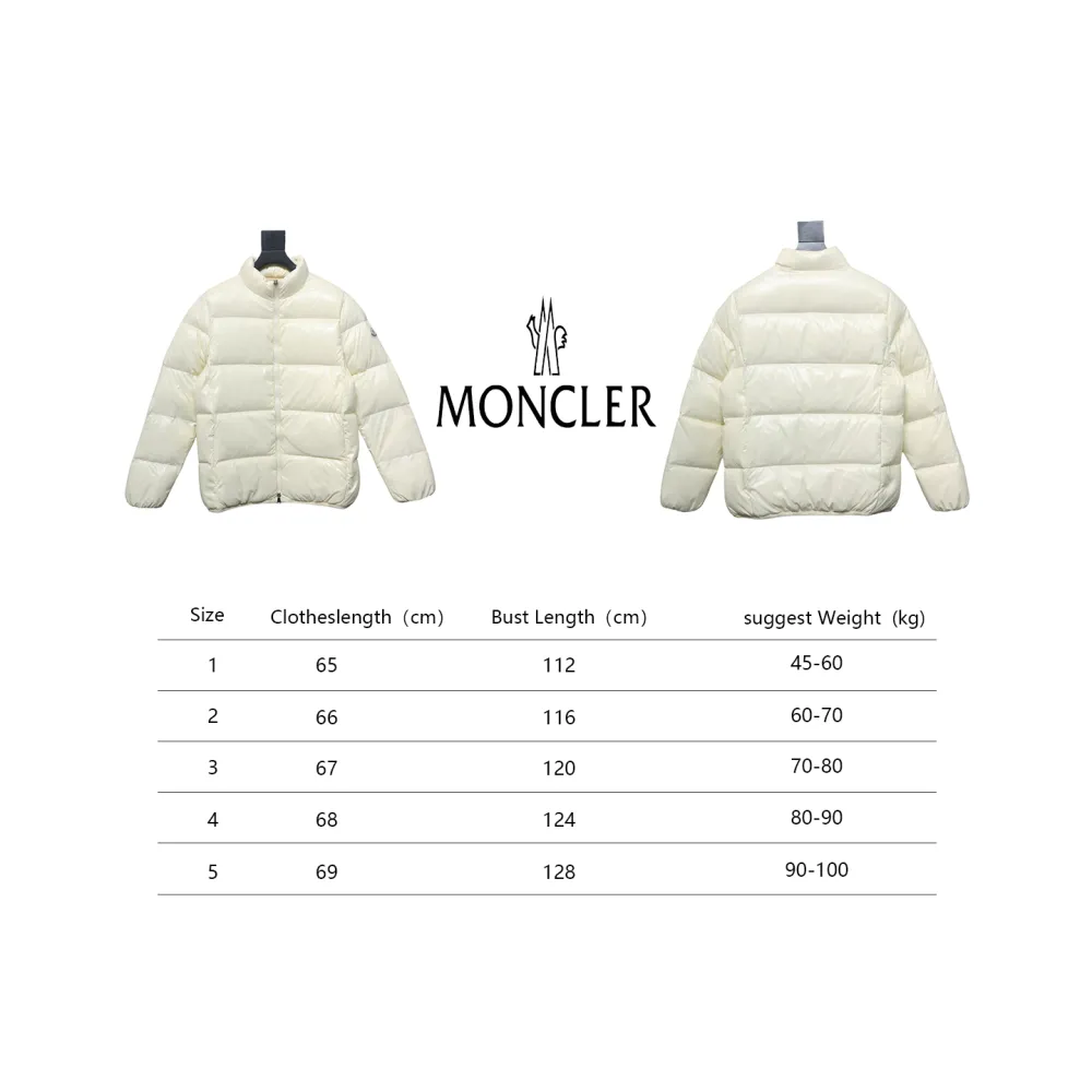 Moncler Maya Beige Down Jeaket