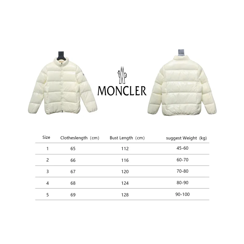 Moncler Maya Beige Down Jeaket