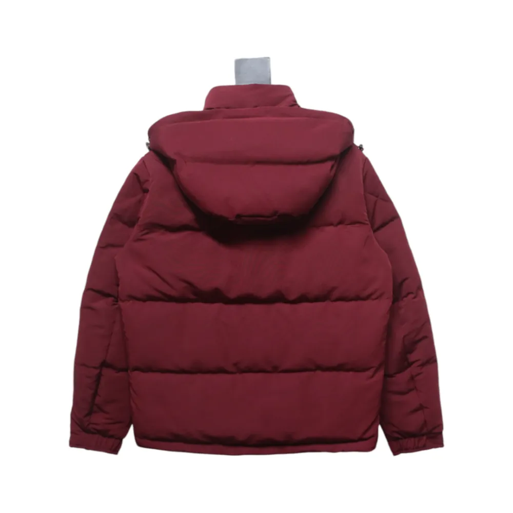 Moncler Men's Masac Work Down Jacket Burgundy