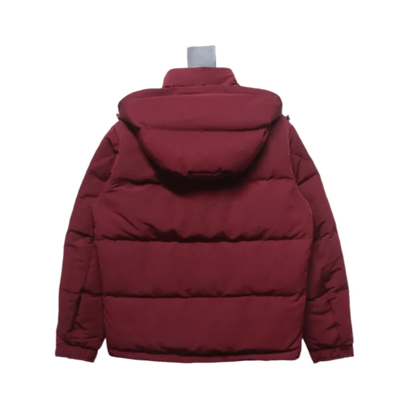 Moncler Men's Masac Work Down Jacket Burgundy