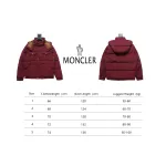 Moncler Men's Masac Work Down Jacket Burgundy