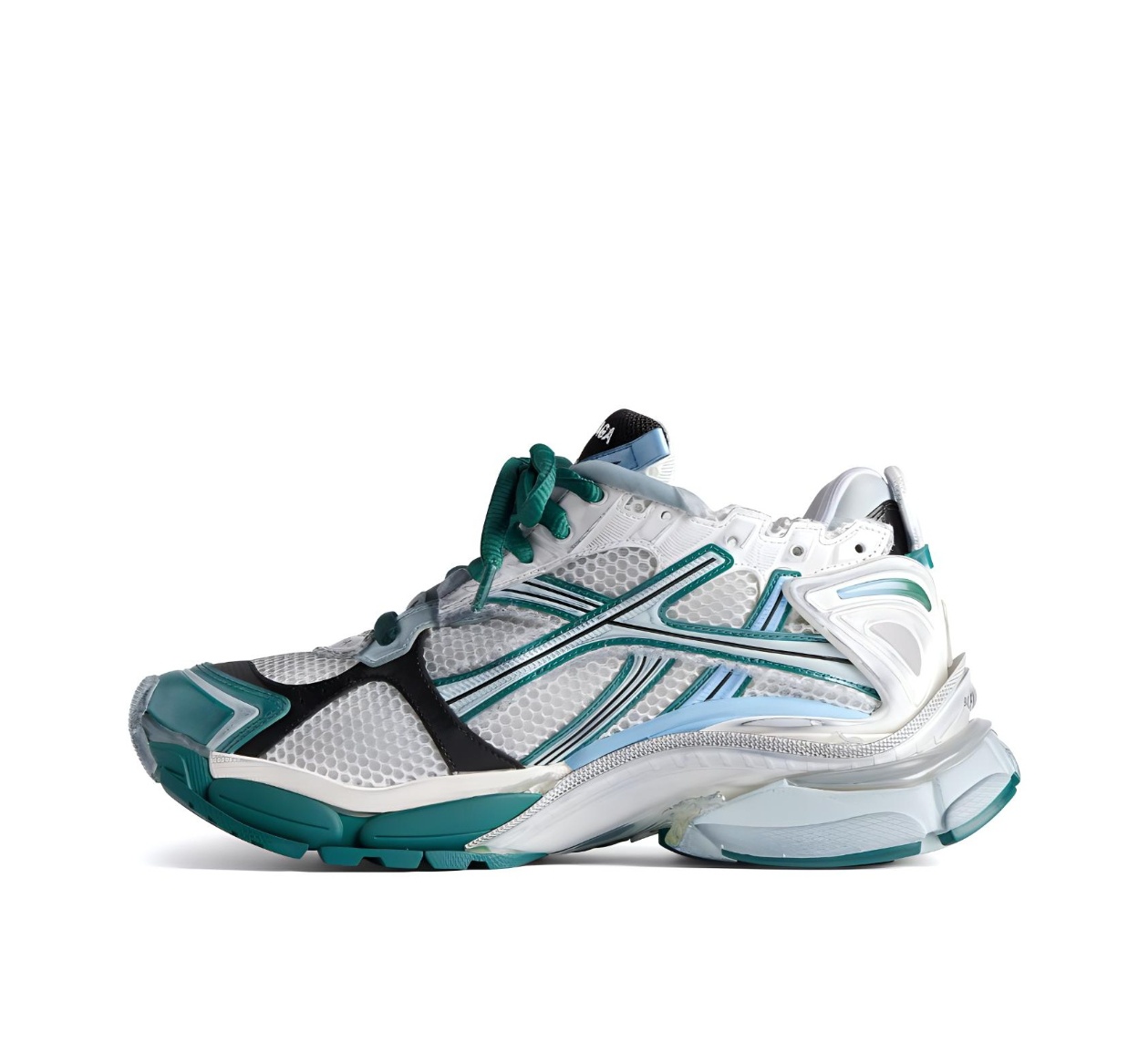 Balenciaga Runner WMNS White Green 772767W3RMU9034