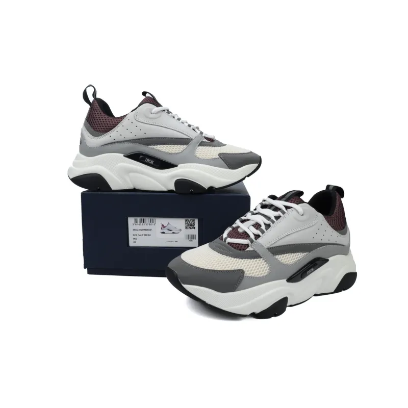Dior  B22 Sneakers White Coffee