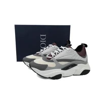 Dior  B22 Sneakers White Coffee 02