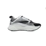 Dior B22 Sneakers  Black Grey Silver