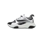 Dior B22 Sneakers  Black Grey Silver