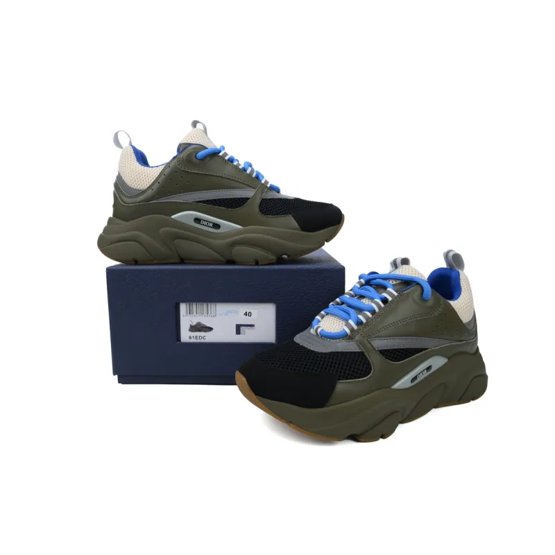 Dior B22 Sneakers Olive Green