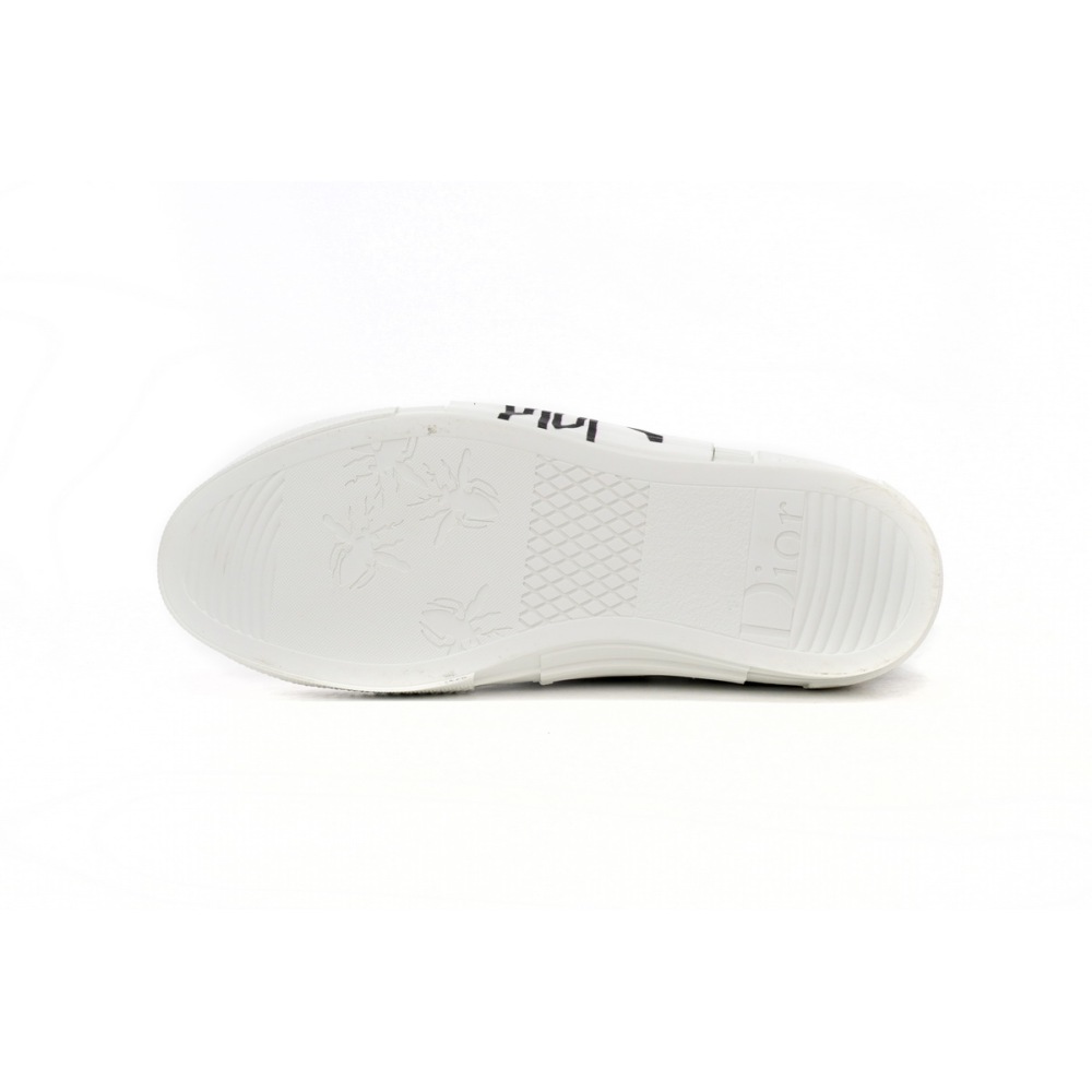 Dior B23 Oblique Hight Top Sneakers White