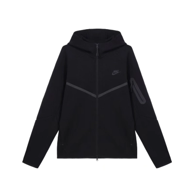  Nike Sportswear Tech Fleece Full-Zip Hoodie & Joggers Set Black 02