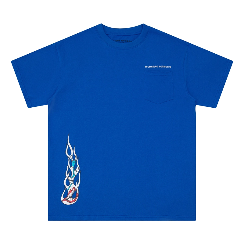 Chrome Hearts Matty Boy Space T-shirt Blue